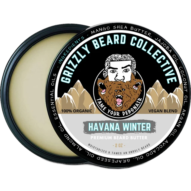 Havana Winter Beard Butter | Grizzly Beard Collective