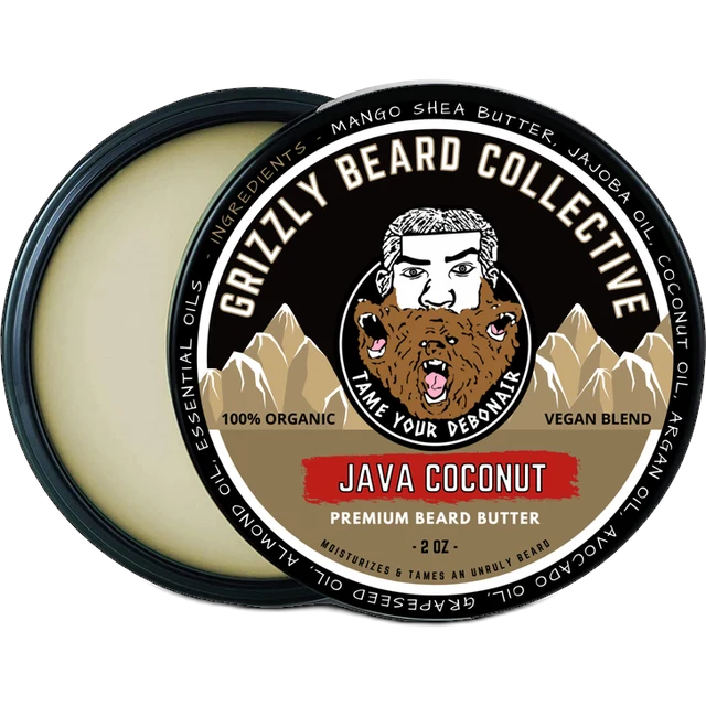 Java Coconut Beard Butter | Grizzly Beard Collective