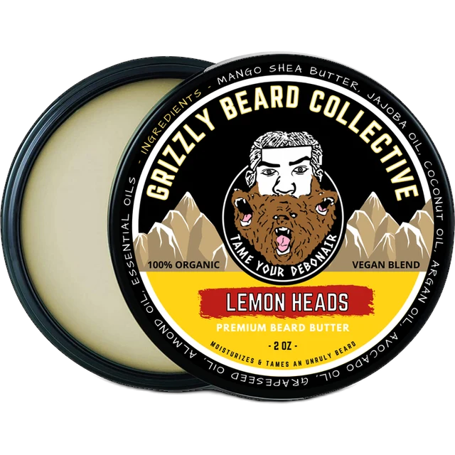 Lemon Heads Beard Butter | Grizzly Beard Collective