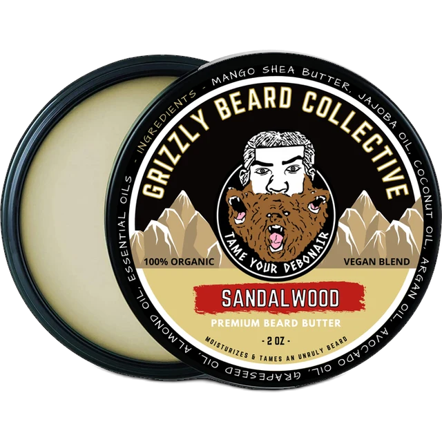 Sandalwood Beard Butter | Grizzly Beard Collective